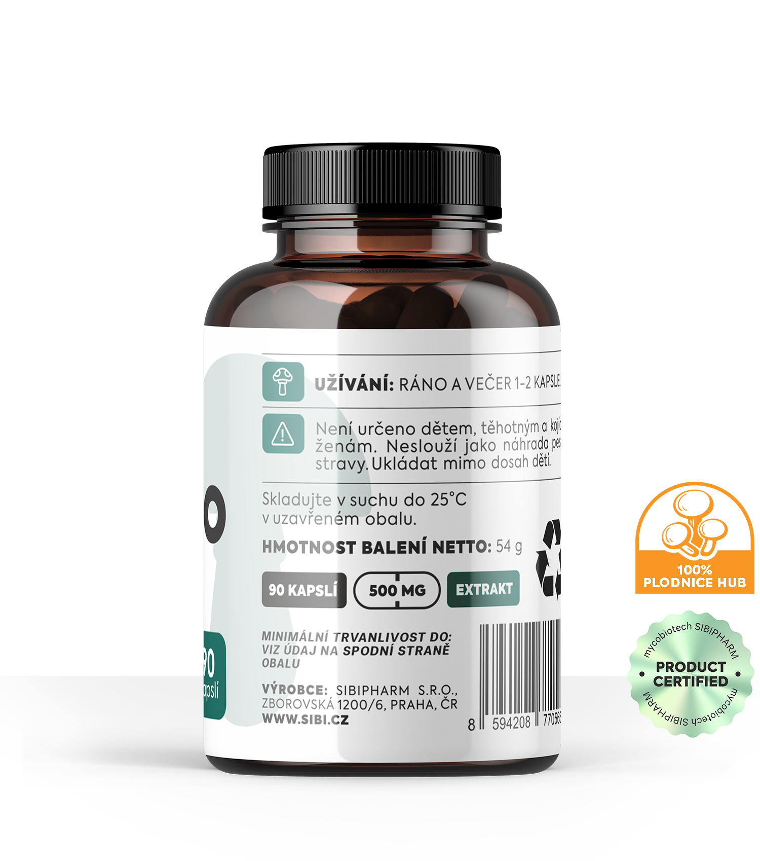 GASTRO KOMPLEX HOUBOVÉ EXTRAKTY 90 KPS 500 MG